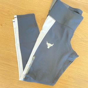 NWT project rock under armour crop leggings